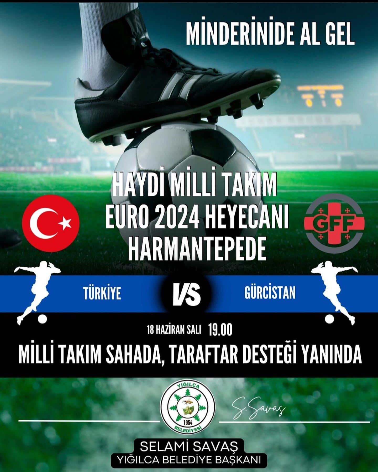 Millilerimize Yığılca'dan tam destek.